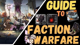 GETTING STARTED w Faction Warfare  Rewards Tokens amp Activities  Albion Online [upl. by Ajar]