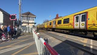 Birkdale Level Crossing Merseyside [upl. by Carole]