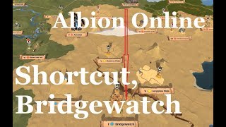 Albion Online  Caerleon to Bridgewatch fast almost safely [upl. by Kathe813]