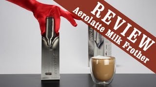 Aerolatte Milk Frother  Exclusive Review [upl. by Nalyak]