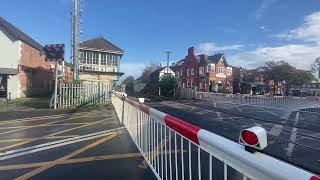 Birkdale Level Crossing Merseyside [upl. by Powers]