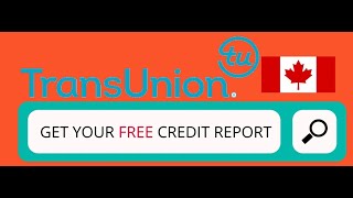 Get your CREDIT REPORT for FREE from TransUnion [upl. by Kostman529]