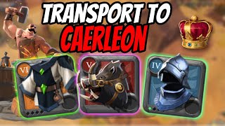 How To Transport Safely To Caerleon And Make Silver  Complete Guide  Albion Online [upl. by Auqenahc]