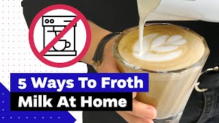 How To Froth Milk At Home Best Milk Frothers Review [upl. by Dion]