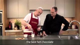 How to make a hot chocolate using an aerolatte milk frother [upl. by Heller420]