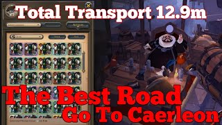 The best road go to caerleon bring 129m total loot • Albion online albiononline [upl. by Damalus321]